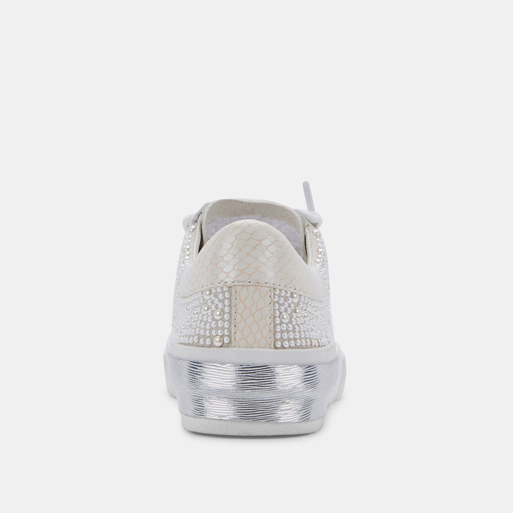 Zina Pearl Sneakers Vanilla Pearls | Women Dolce Vita