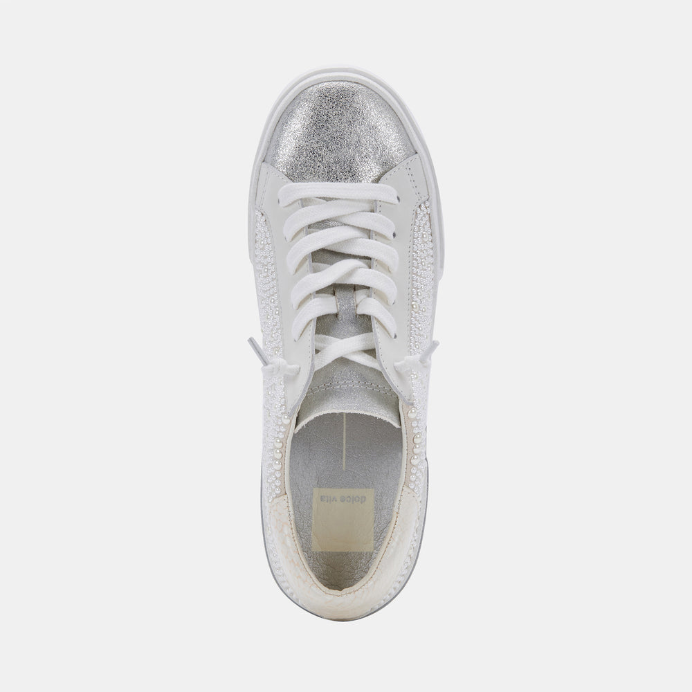 Zina Pearl Sneakers Vanilla Pearls | Women Dolce Vita