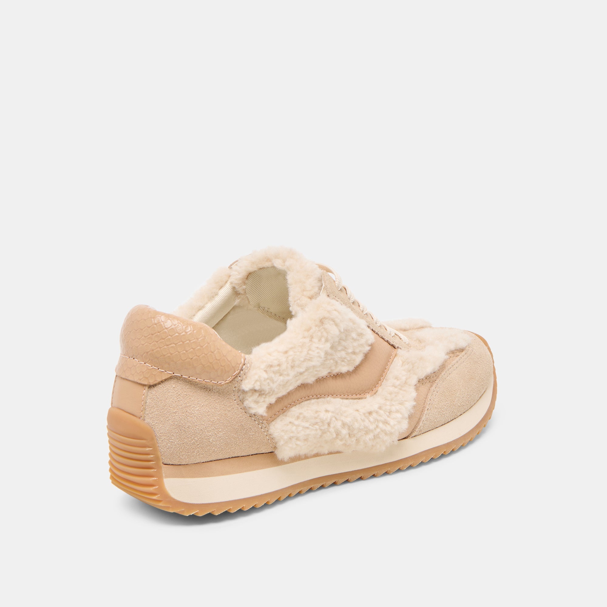 B.NTCD Plush Natural Plush Sneakers | Women Dolce Vita