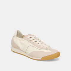 Sariya White Nylon Sneakers | Women Dolce Vita