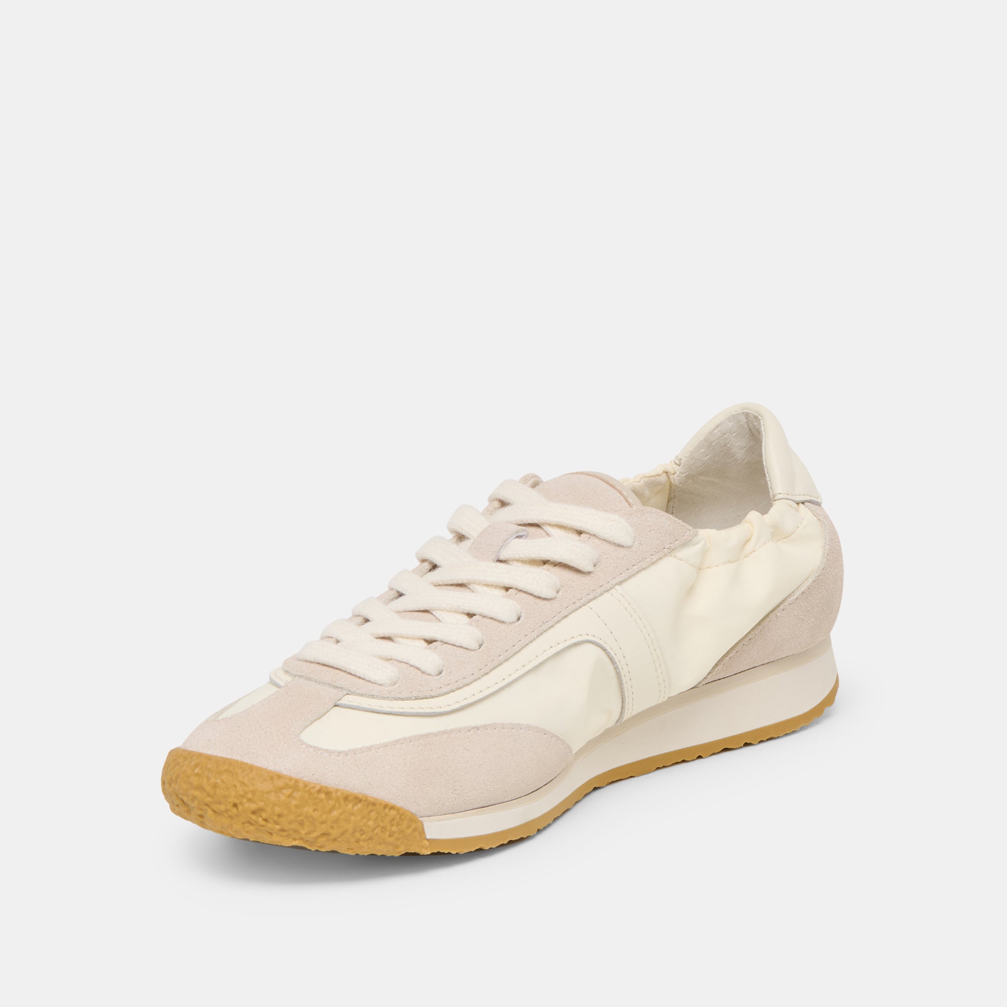 Sariya White Nylon Sneakers | Women Dolce Vita