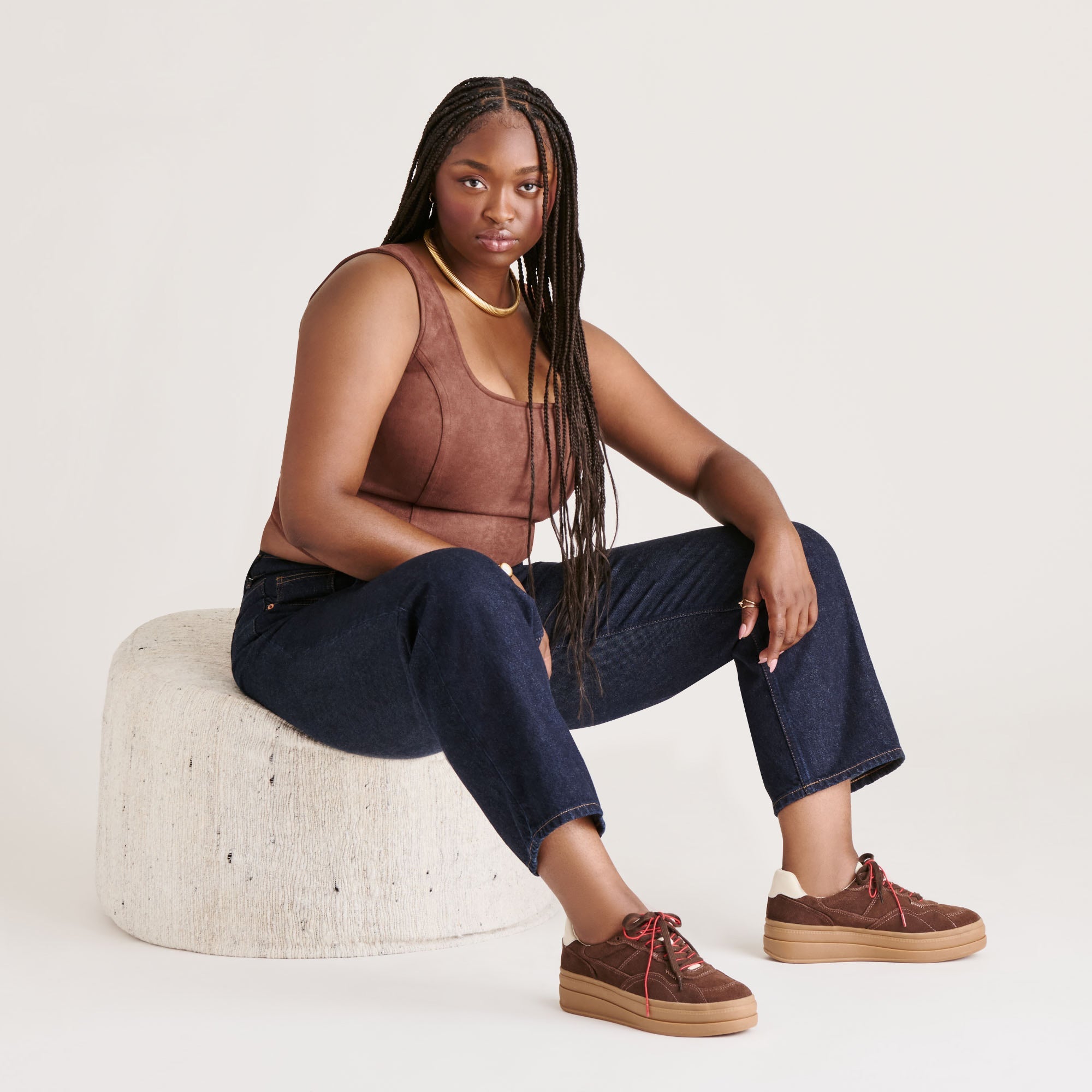 Naomy H2O Waterproof Dk Brown Suede Sneakers | Dolce Vita Women