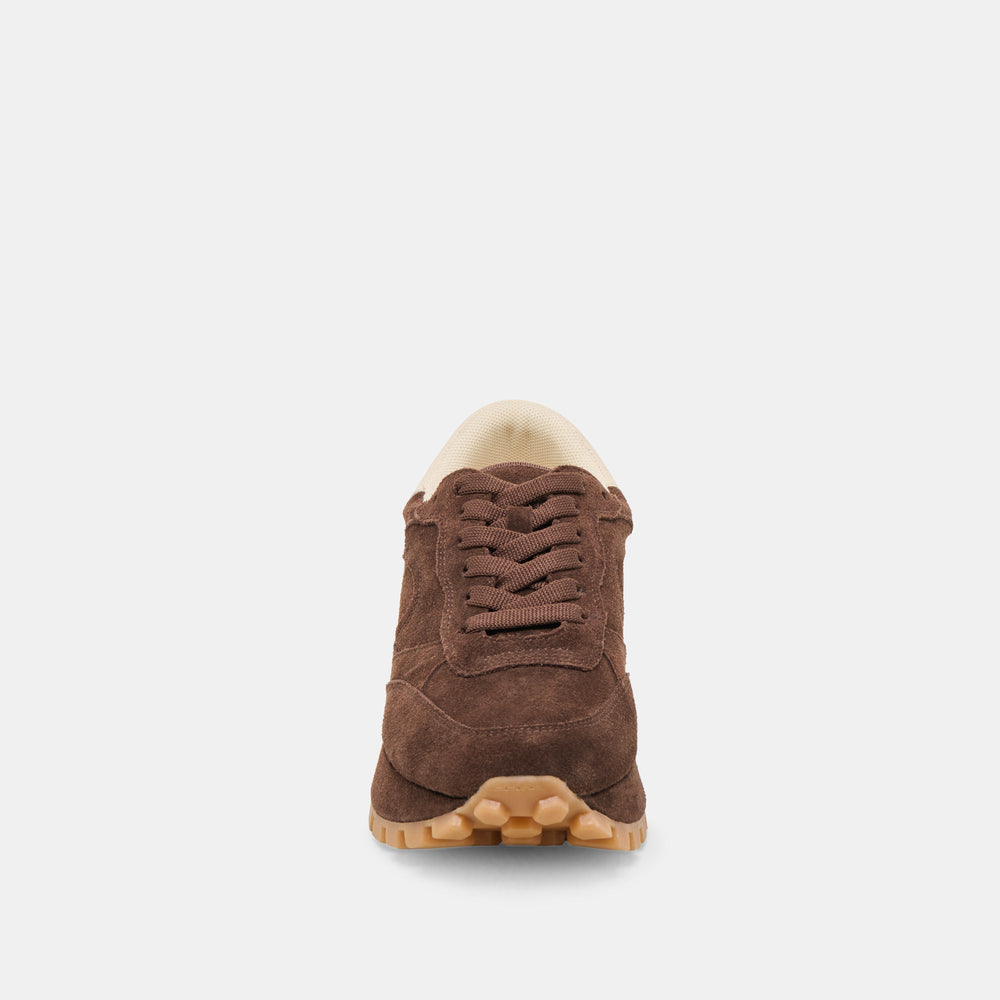 Tricia Dk Brown Suede Sneakers | Women Dolce Vita