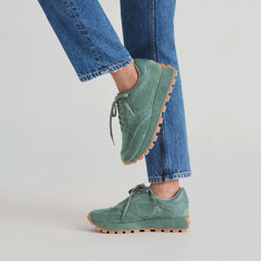 Tricia Dk Green Suede Sneakers | Women Dolce Vita
