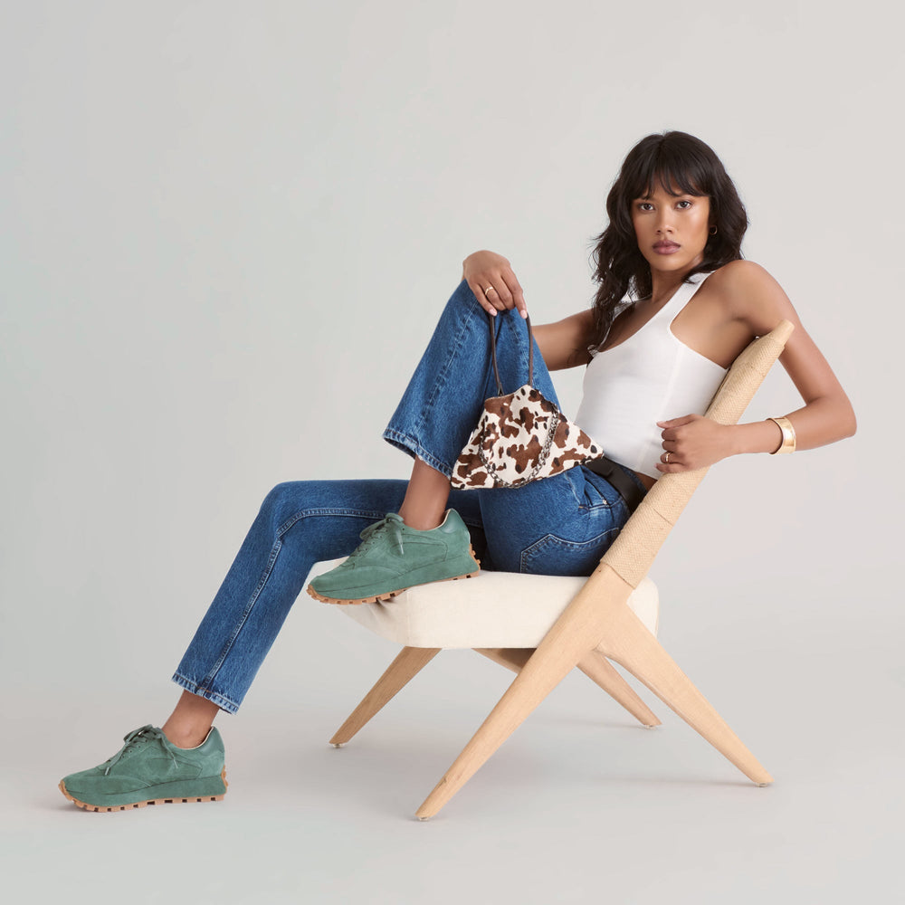 Tricia Dk Green Suede Sneakers | Women Dolce Vita
