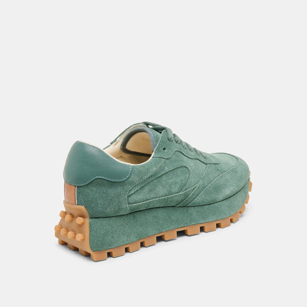 Tricia Dk Green Suede Sneakers | Women Dolce Vita