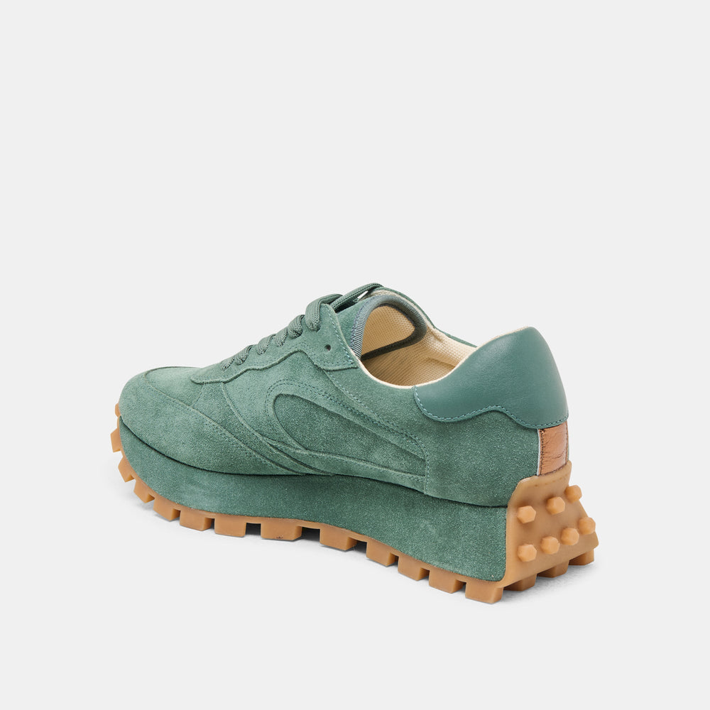 Tricia Dk Green Suede Sneakers | Women Dolce Vita