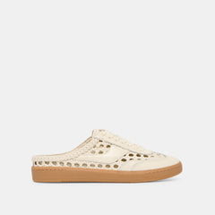 Notice Slide Woven Off White Woven Stella Sneakers | Dolce Vita Women