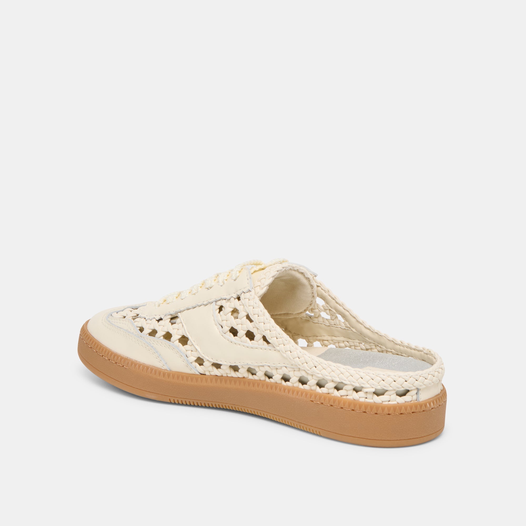 Notice Slide Woven Off White Woven Stella Sneakers | Dolce Vita Women