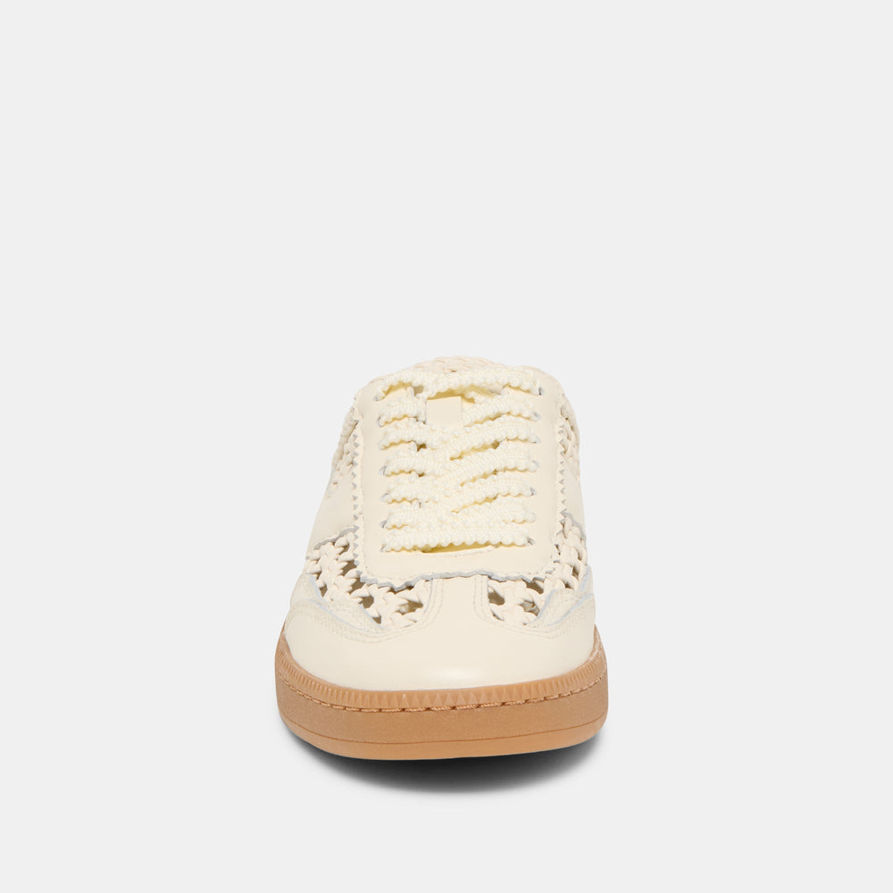 Notice Slide Woven Off White Woven Stella Sneakers | Dolce Vita Women