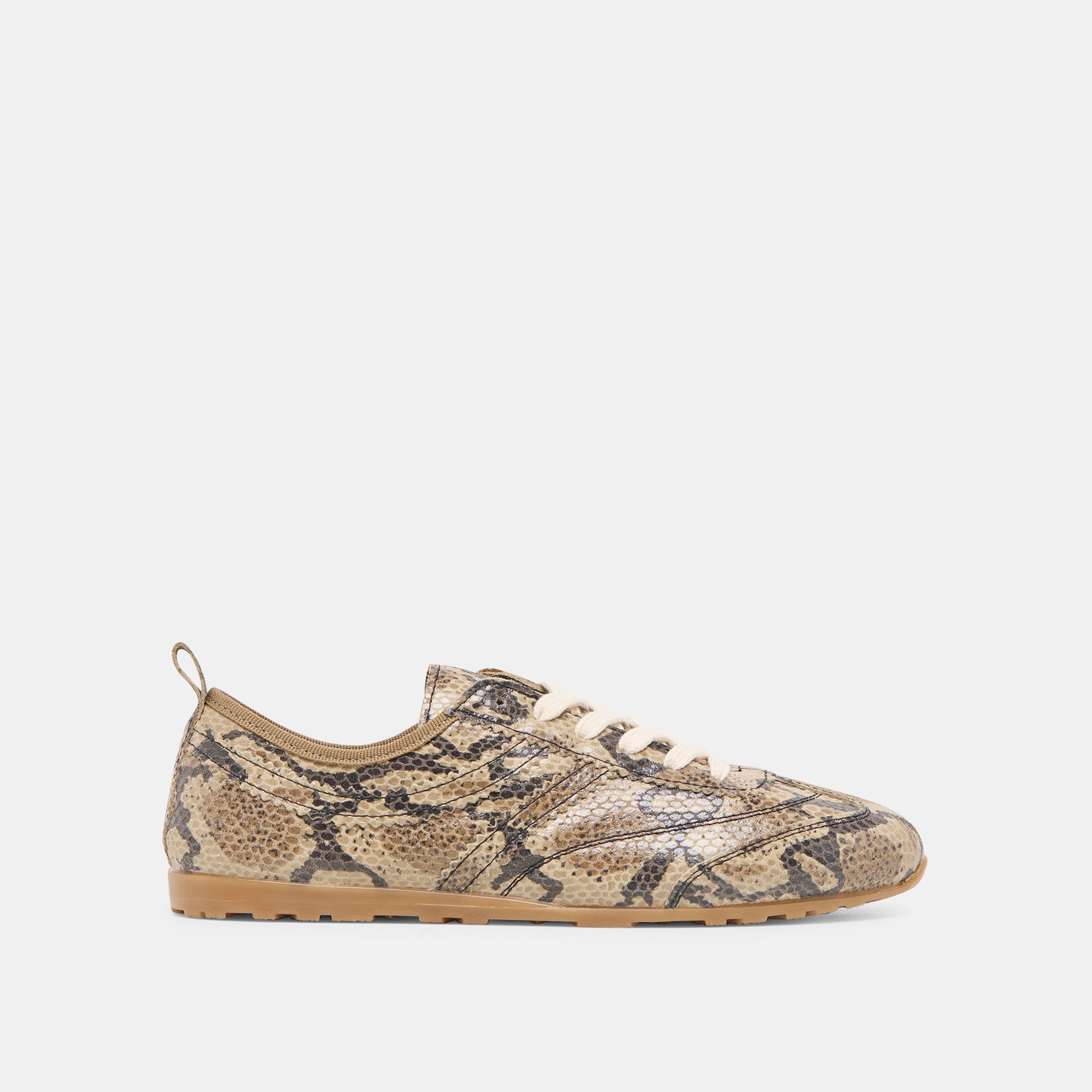Viper Snake Print Embossed Leather Sneakers | Women Dolce Vita