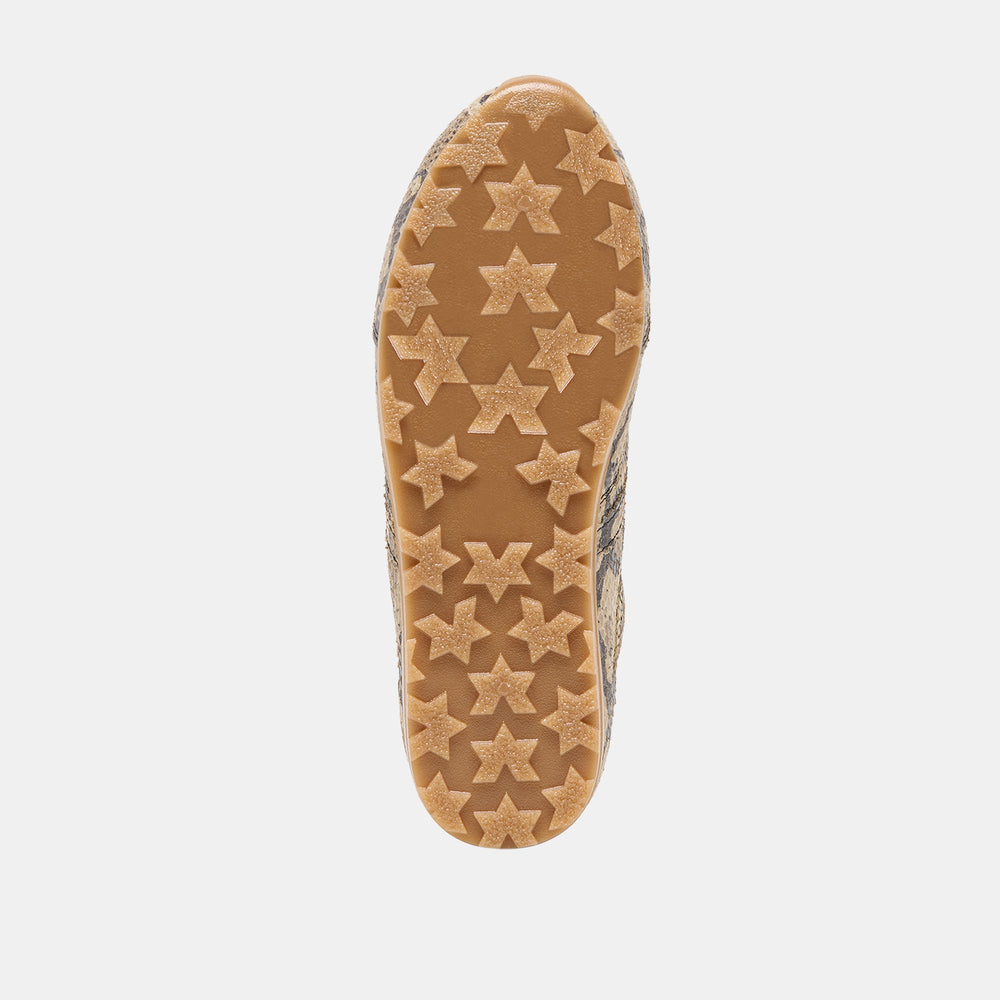 Viper Snake Print Embossed Leather Sneakers | Women Dolce Vita