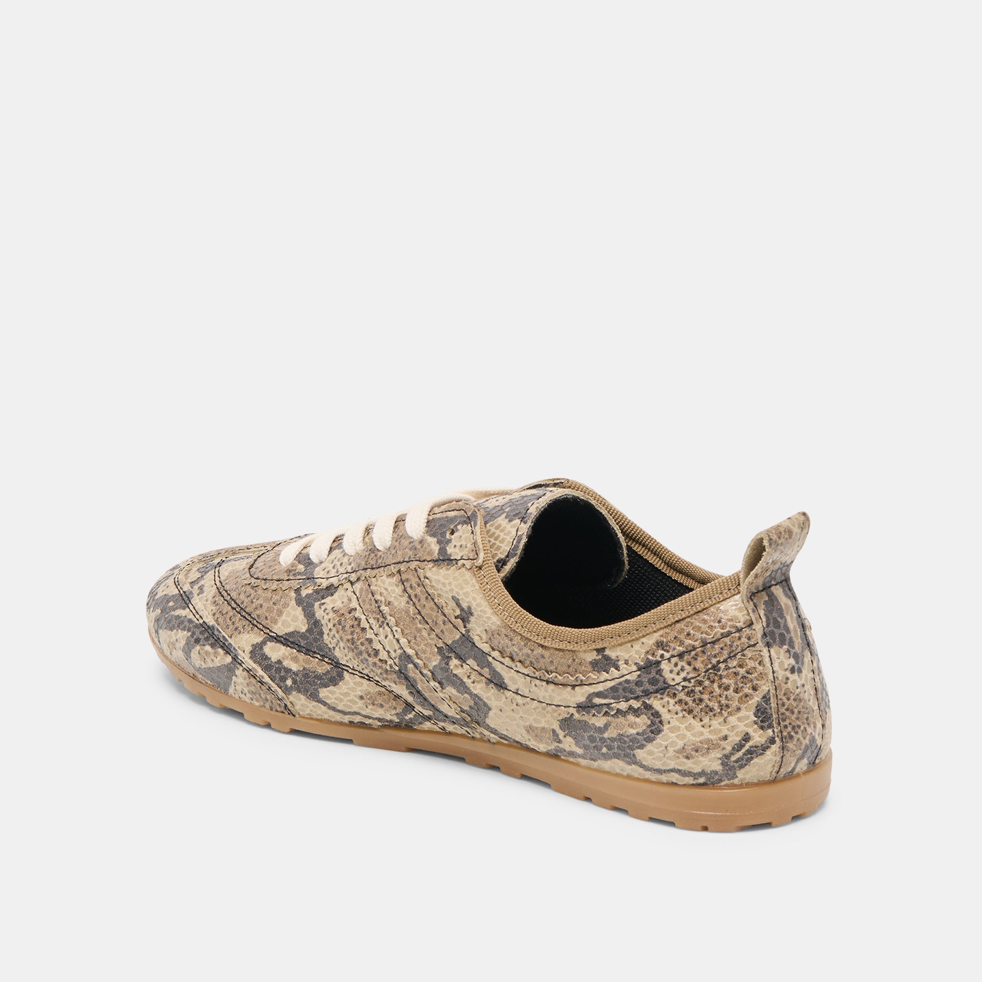Viper Snake Print Embossed Leather Sneakers | Women Dolce Vita