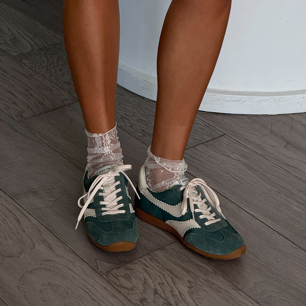 Limit Green Nylon Sneakers | Dolce Vita Women