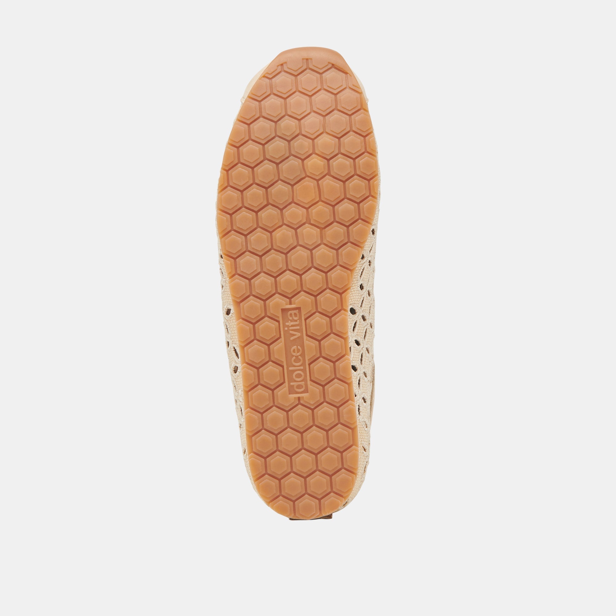 DANIE EYELET PERF SNEAKERS LT NATURAL RAFFIA | Dolce Vita Women