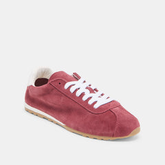 Serina Burgundy Suede Sneakers | Women Dolce Vita