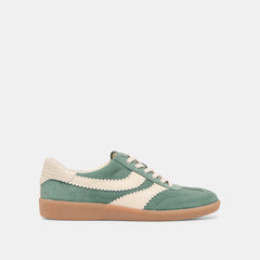 Merit Dk Green Suede Sneakers | Dolce Vita Women