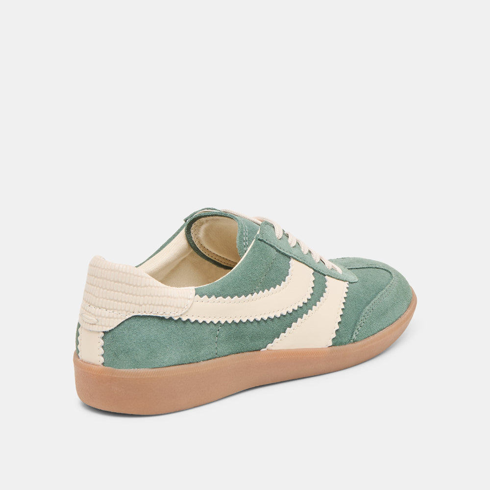 Merit Dk Green Suede Sneakers | Dolce Vita Women