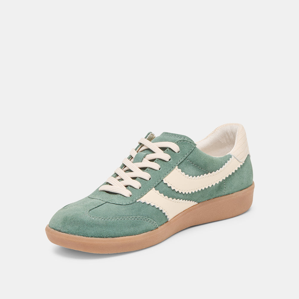 Merit Dk Green Suede Sneakers | Dolce Vita Women