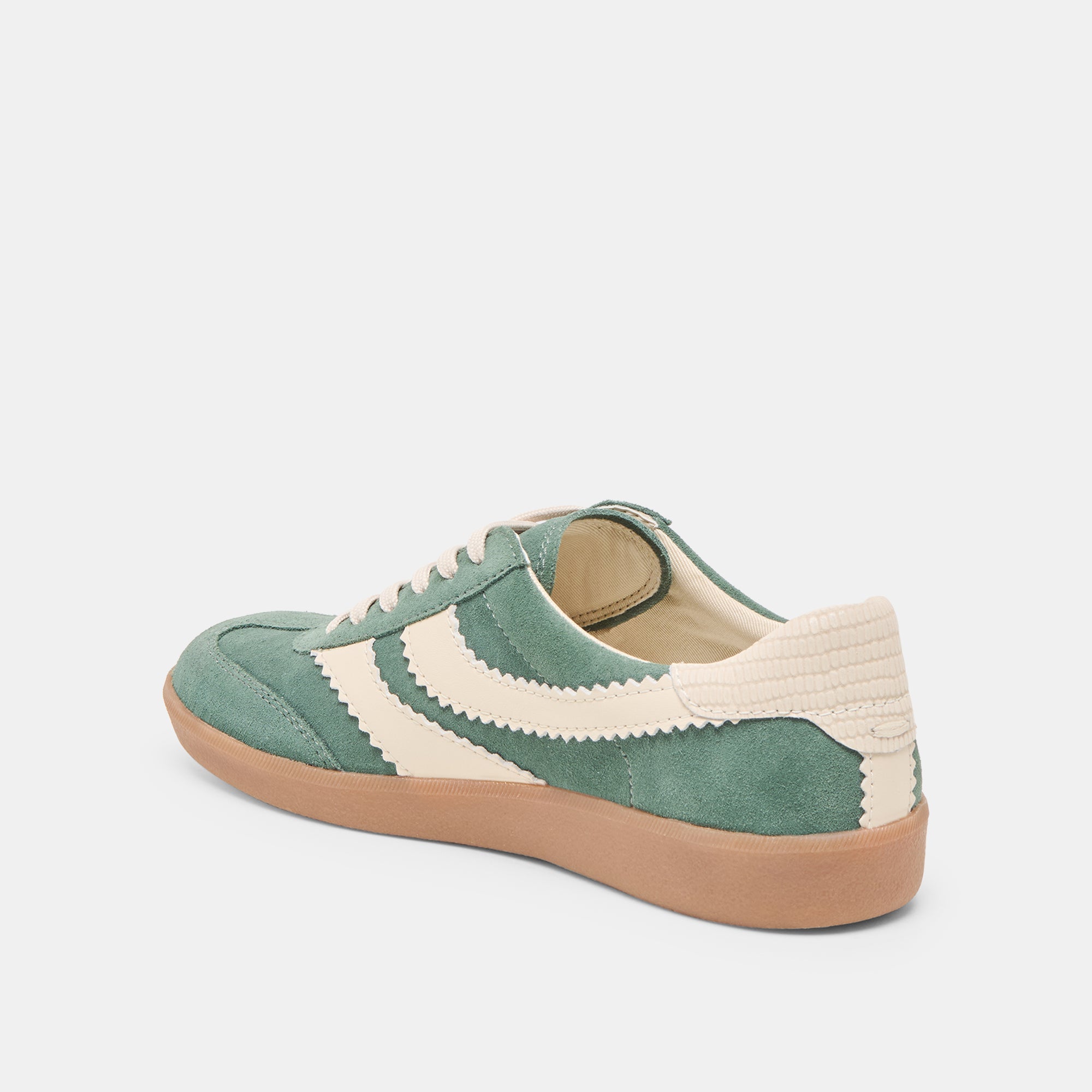 Merit Dk Green Suede Sneakers | Dolce Vita Women
