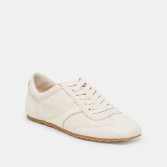 Dorie White Leather Sneakers | Women Dolce Vita