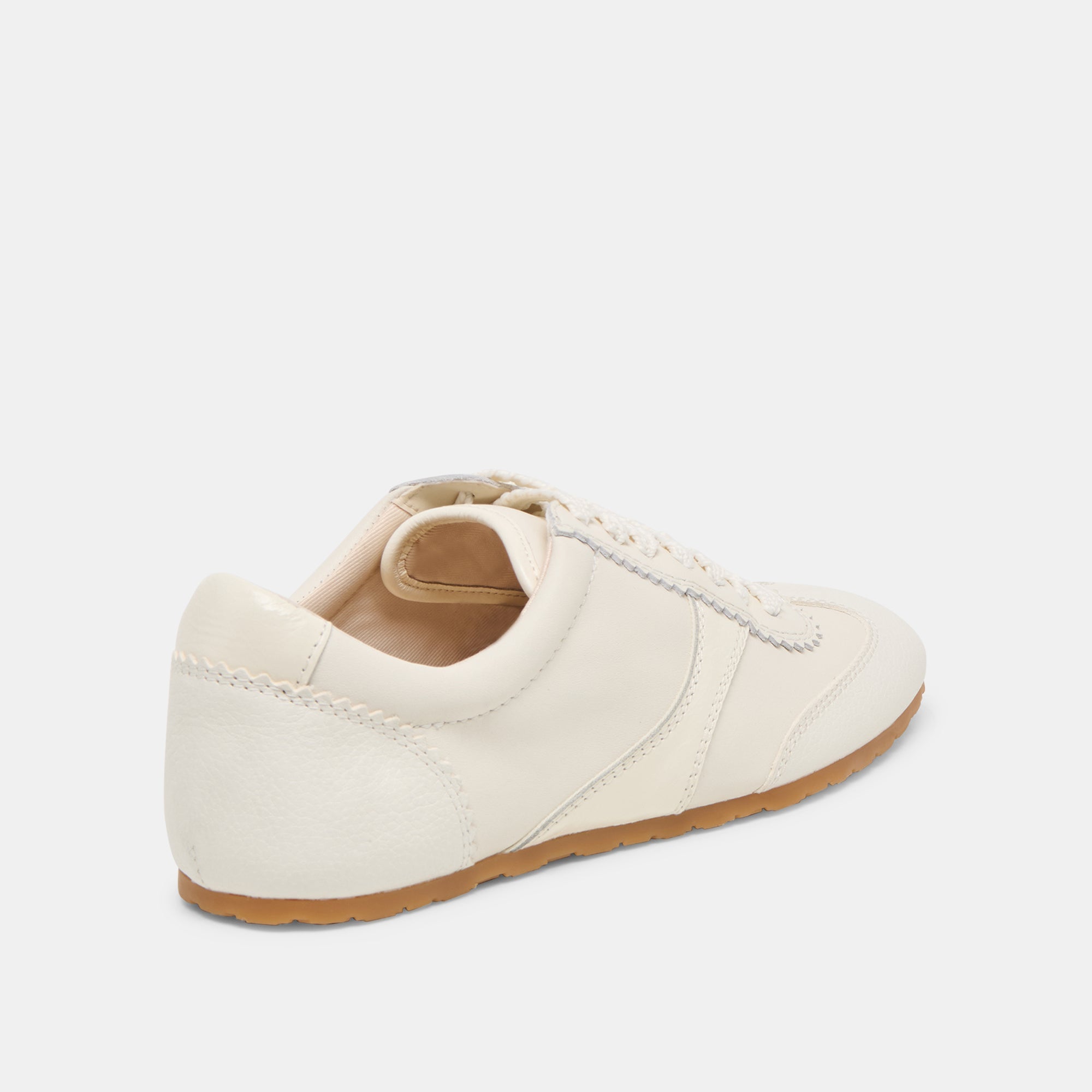 Dorie White Leather Sneakers | Women Dolce Vita