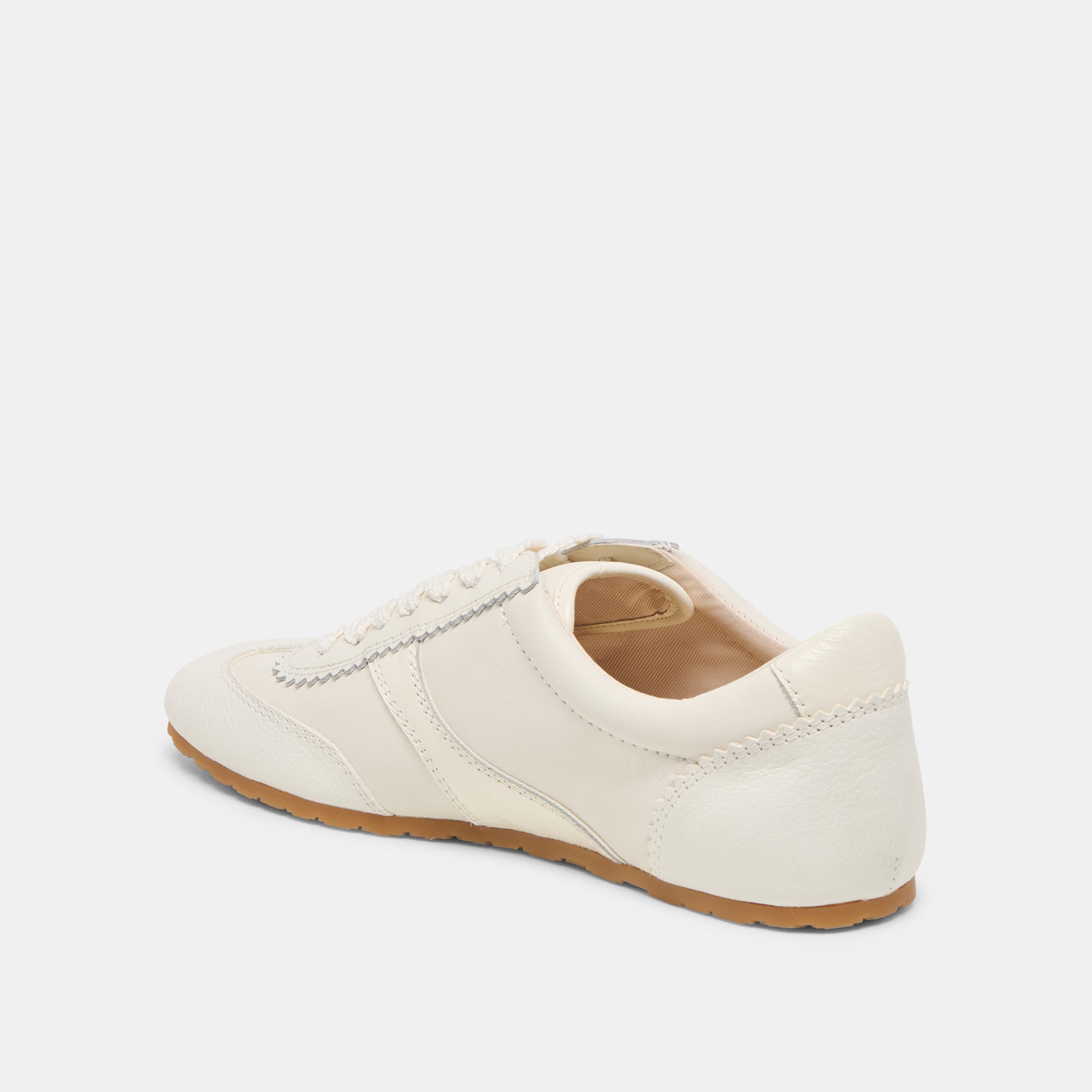 Dorie White Leather Sneakers | Women Dolce Vita