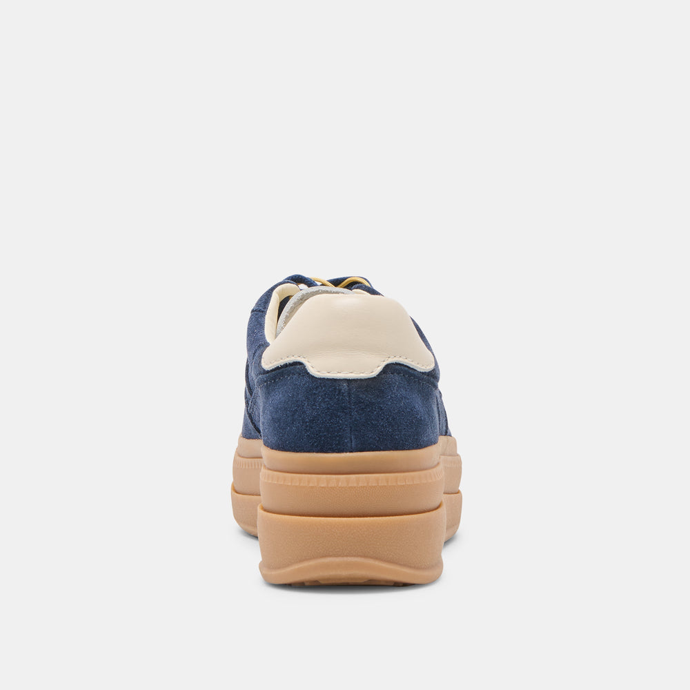 Naomy H2O Waterproof Navy Suede Sneakers | Women Dolce Vita