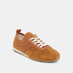 Viper Cognac Suede Sneakers | Dolce Vita Women