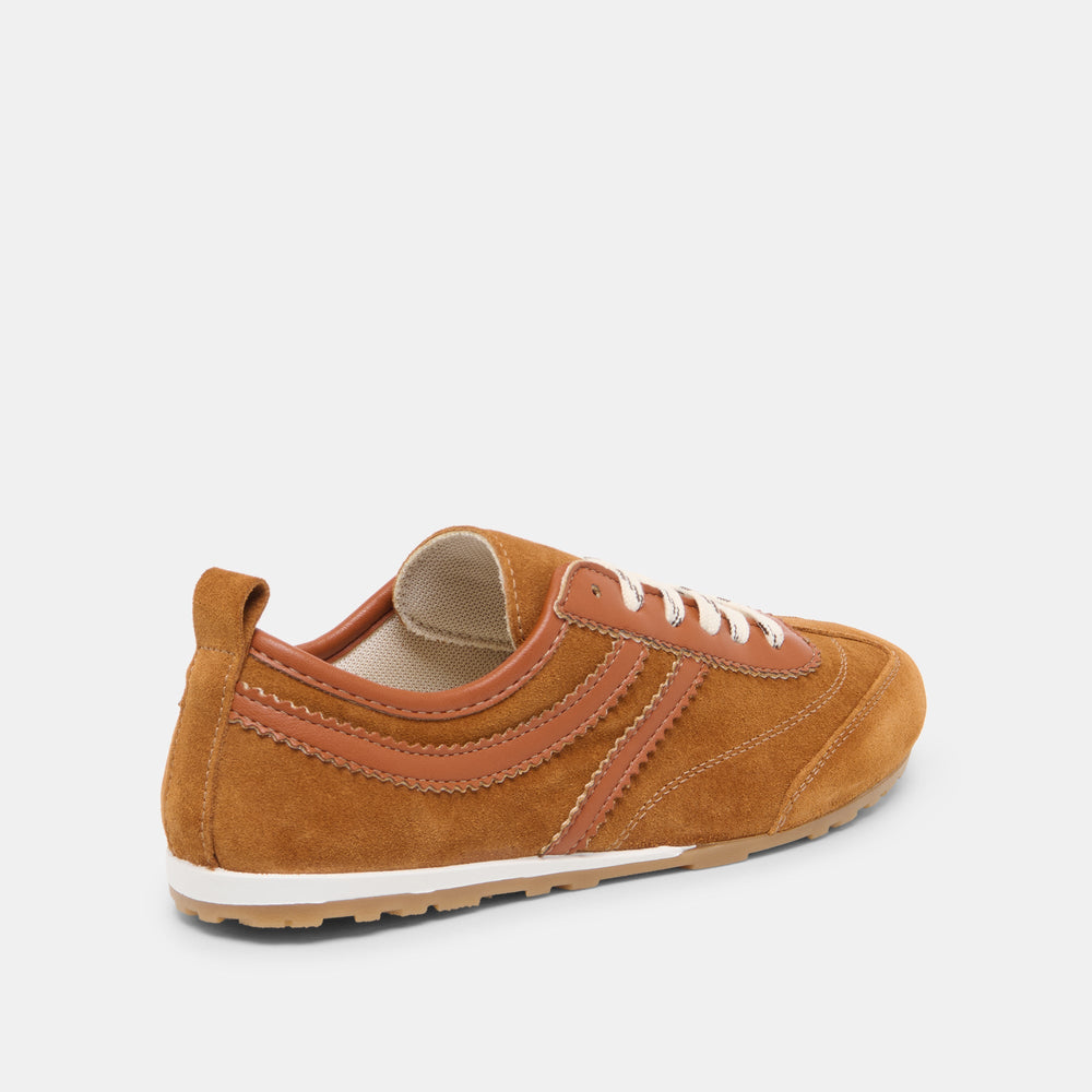Viper Cognac Suede Sneakers | Dolce Vita Women