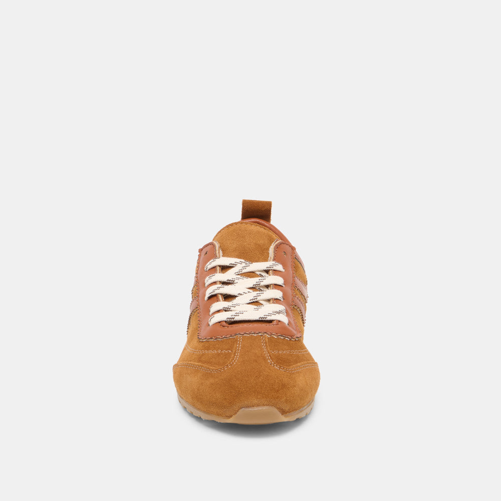 Viper Cognac Suede Sneakers | Dolce Vita Women