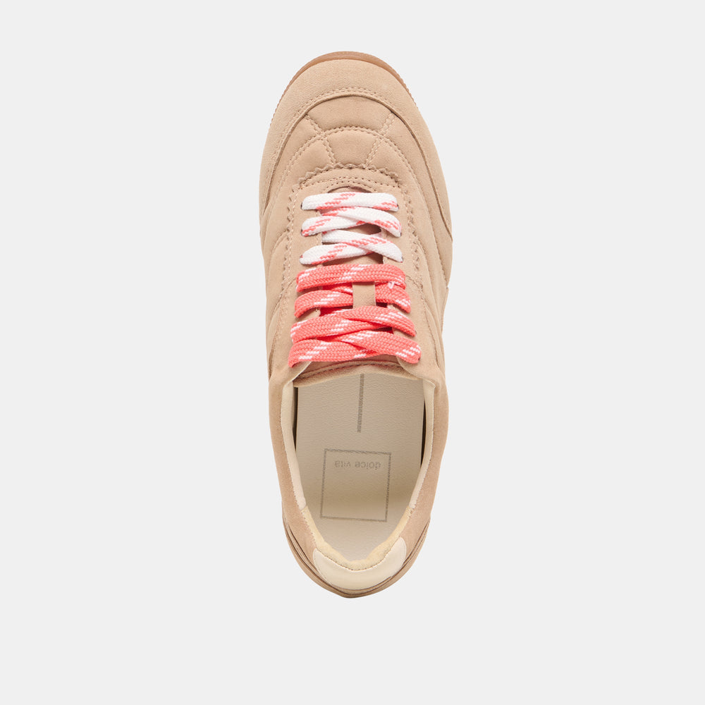 Laini Camel Suede Sneakers | Women Dolce Vita