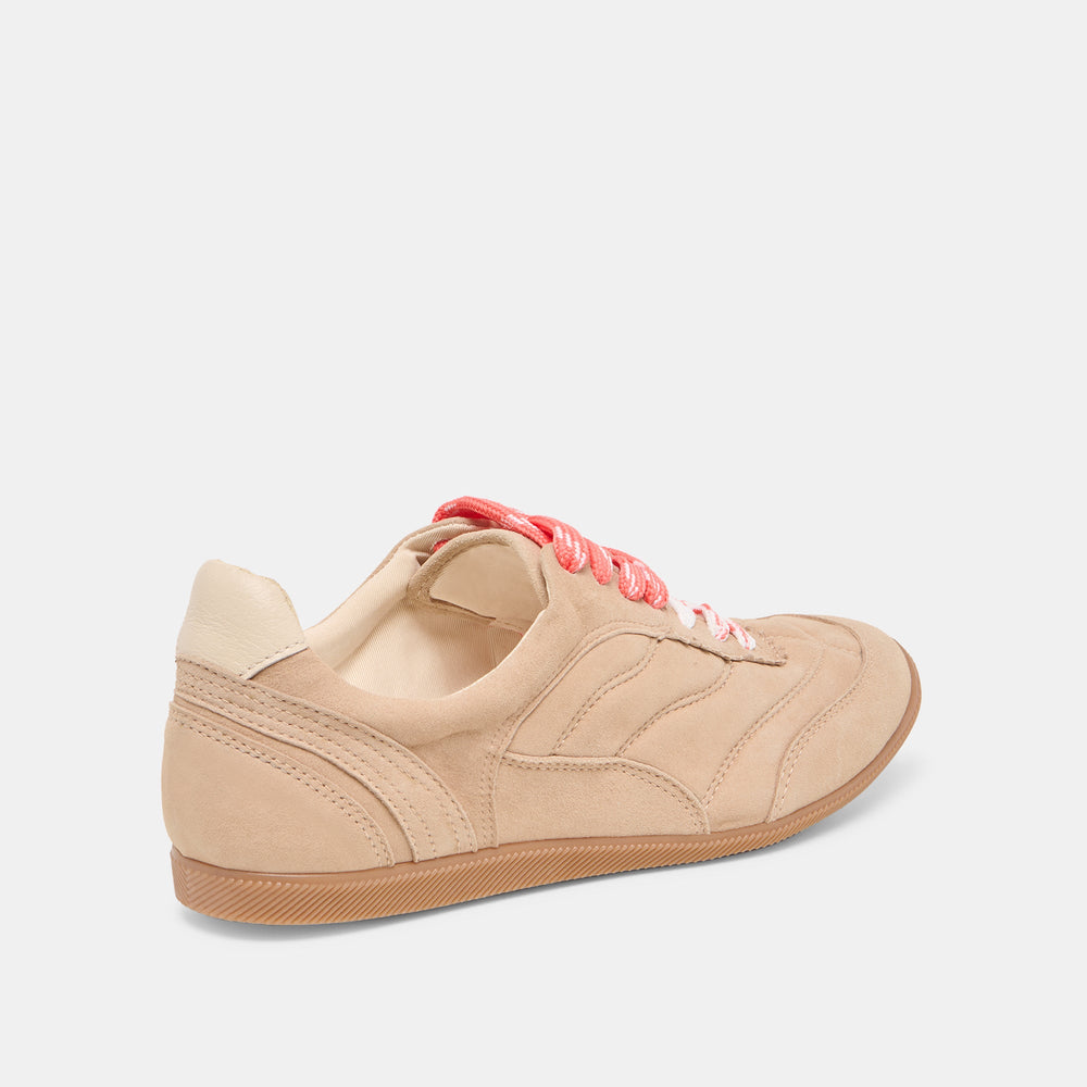 Laini Camel Suede Sneakers | Women Dolce Vita