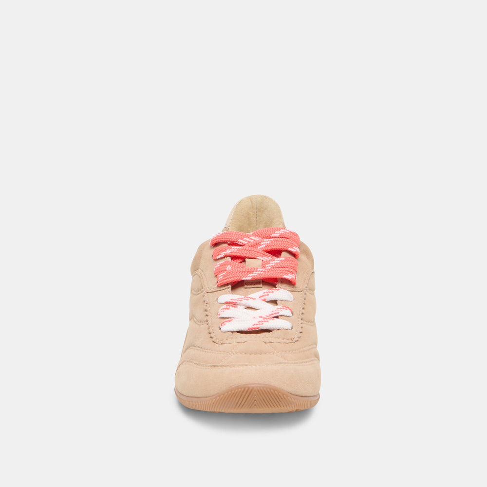 Laini Camel Suede Sneakers | Women Dolce Vita