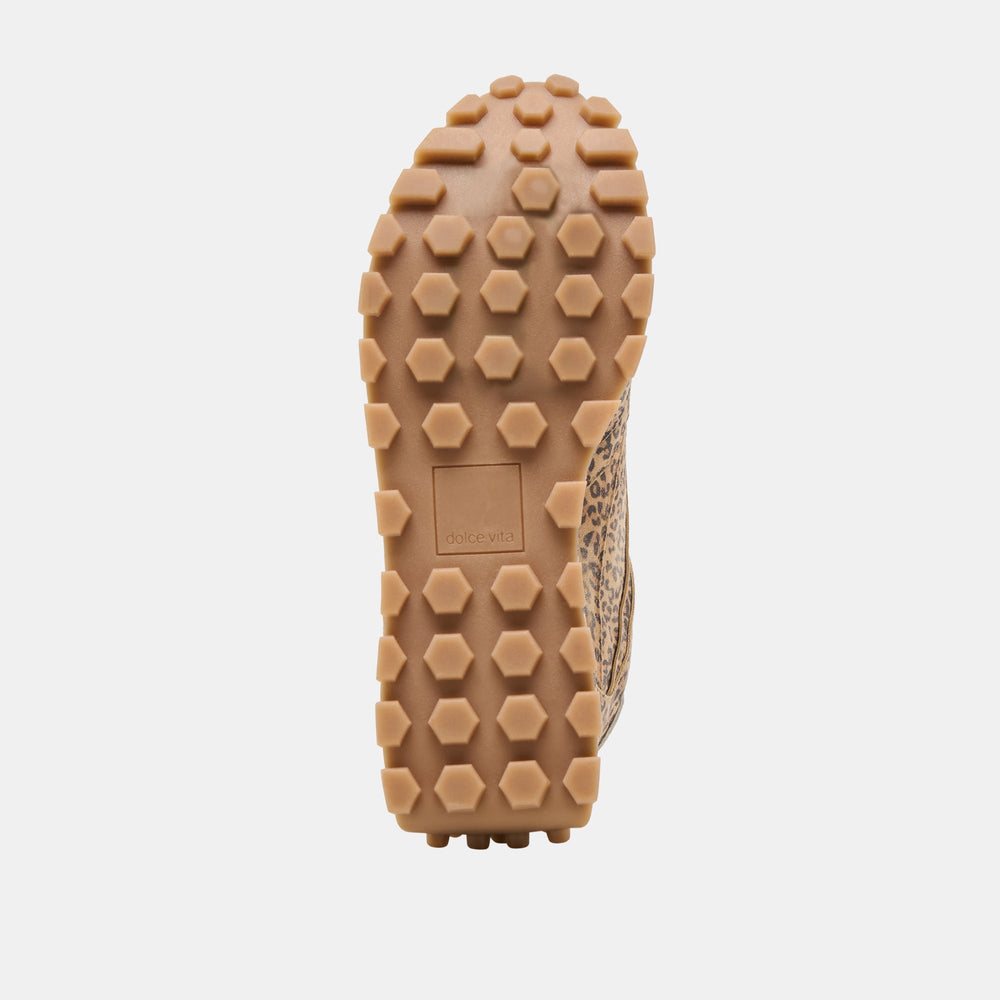 Tricia Tan Leopard Printed Suede Sneakers | Dolce Vita Women