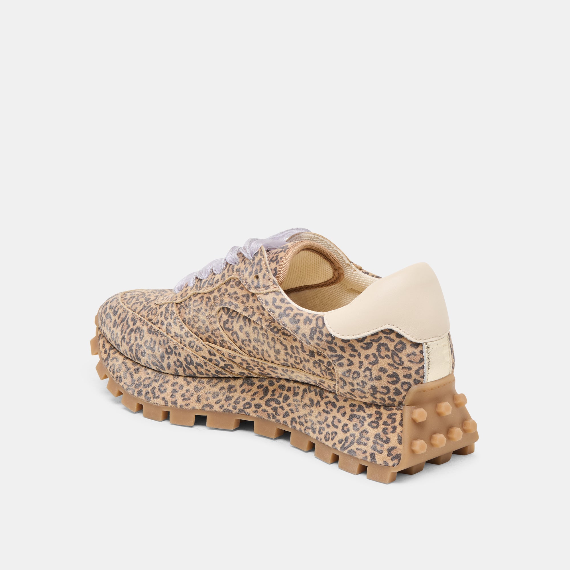Tricia Tan Leopard Printed Suede Sneakers | Dolce Vita Women