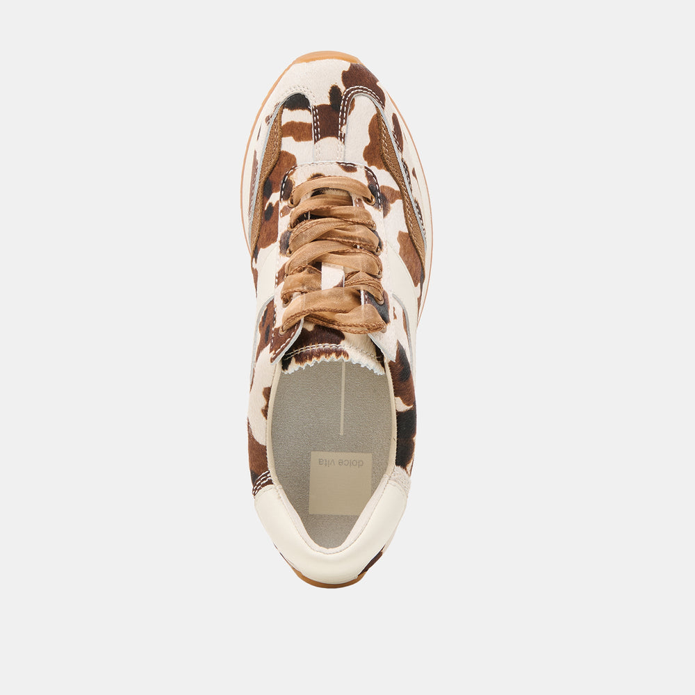 B.Ntcd Cocoa Taurus Calf Hair Sneakers | Women Dolce Vita