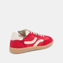 Rebel Crimson Nylon Sneakers | Dolce Vita Women