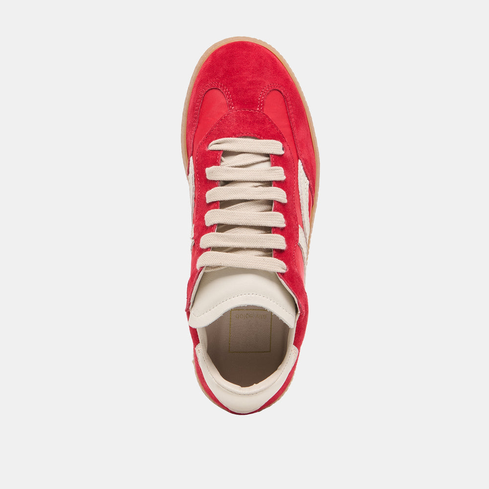Rebel Crimson Nylon Sneakers | Dolce Vita Women