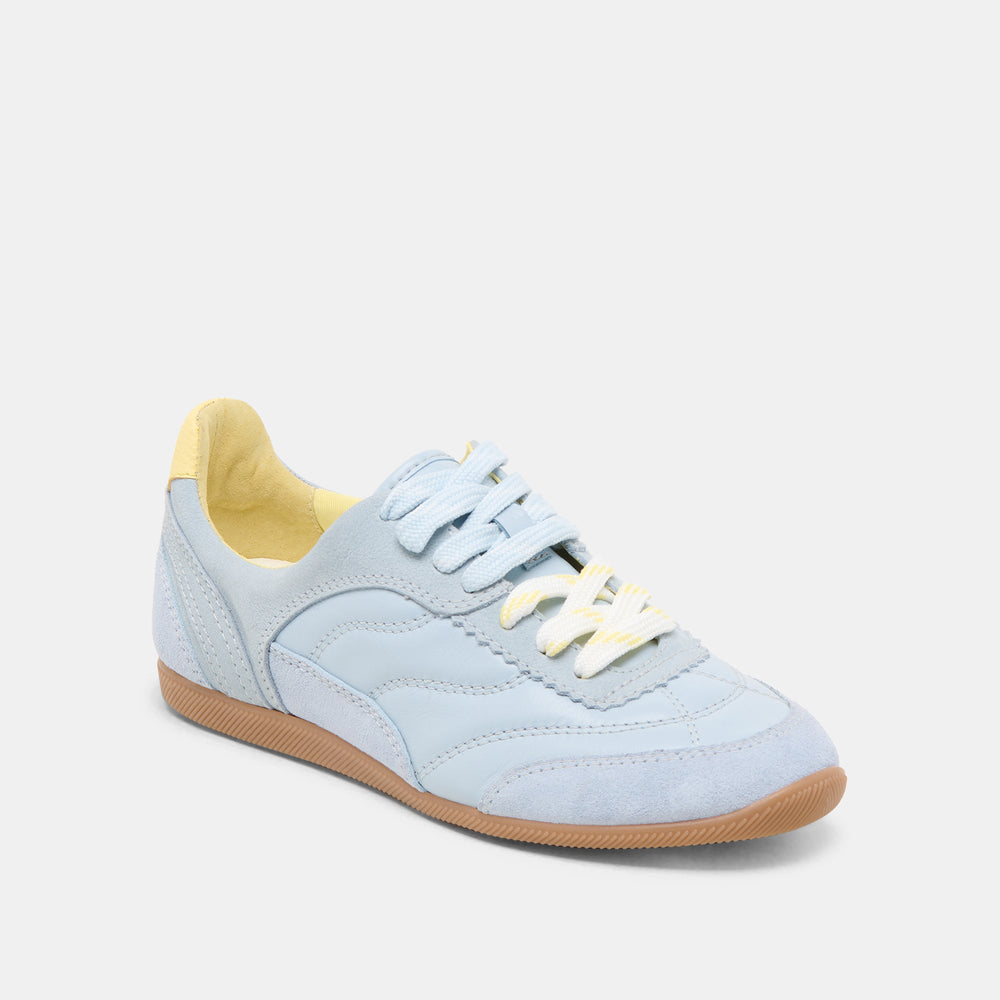 Laini Blue Multi Leather Sneakers | Women Dolce Vita
