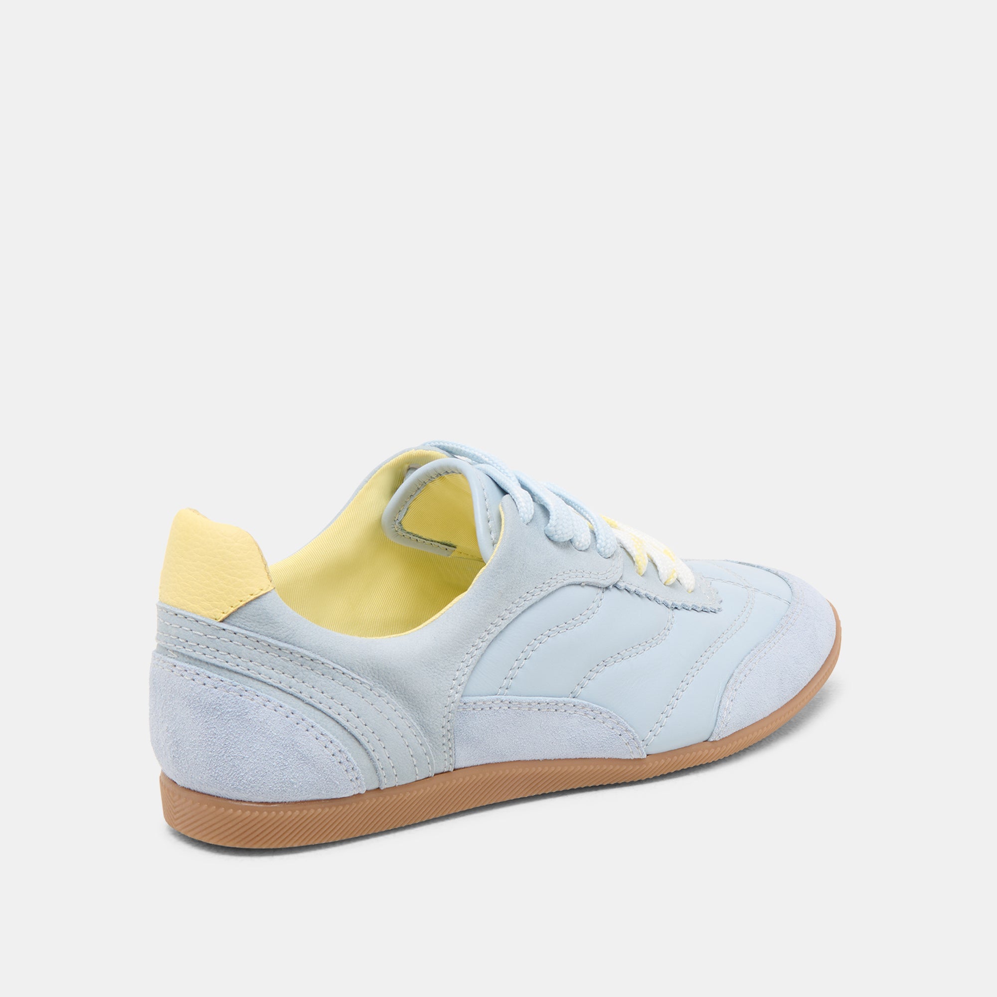 Laini Blue Multi Leather Sneakers | Women Dolce Vita