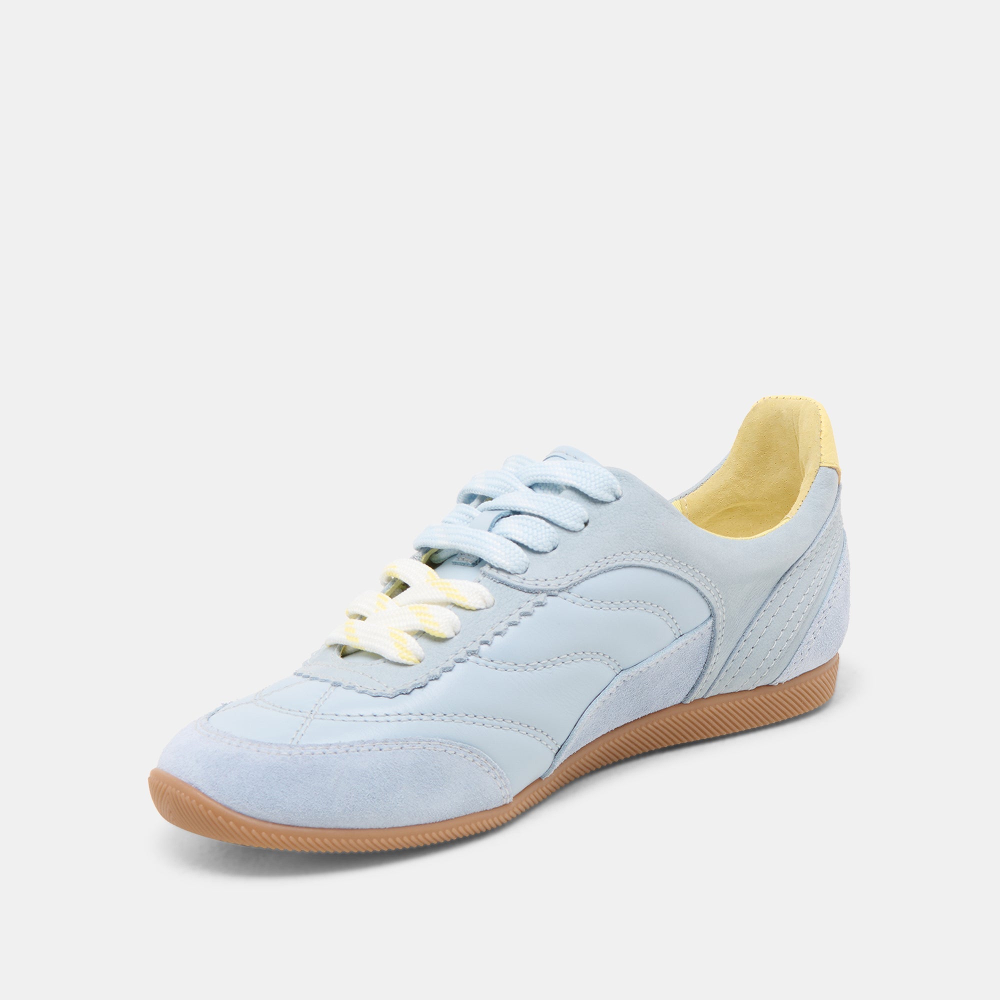 Laini Blue Multi Leather Sneakers | Women Dolce Vita