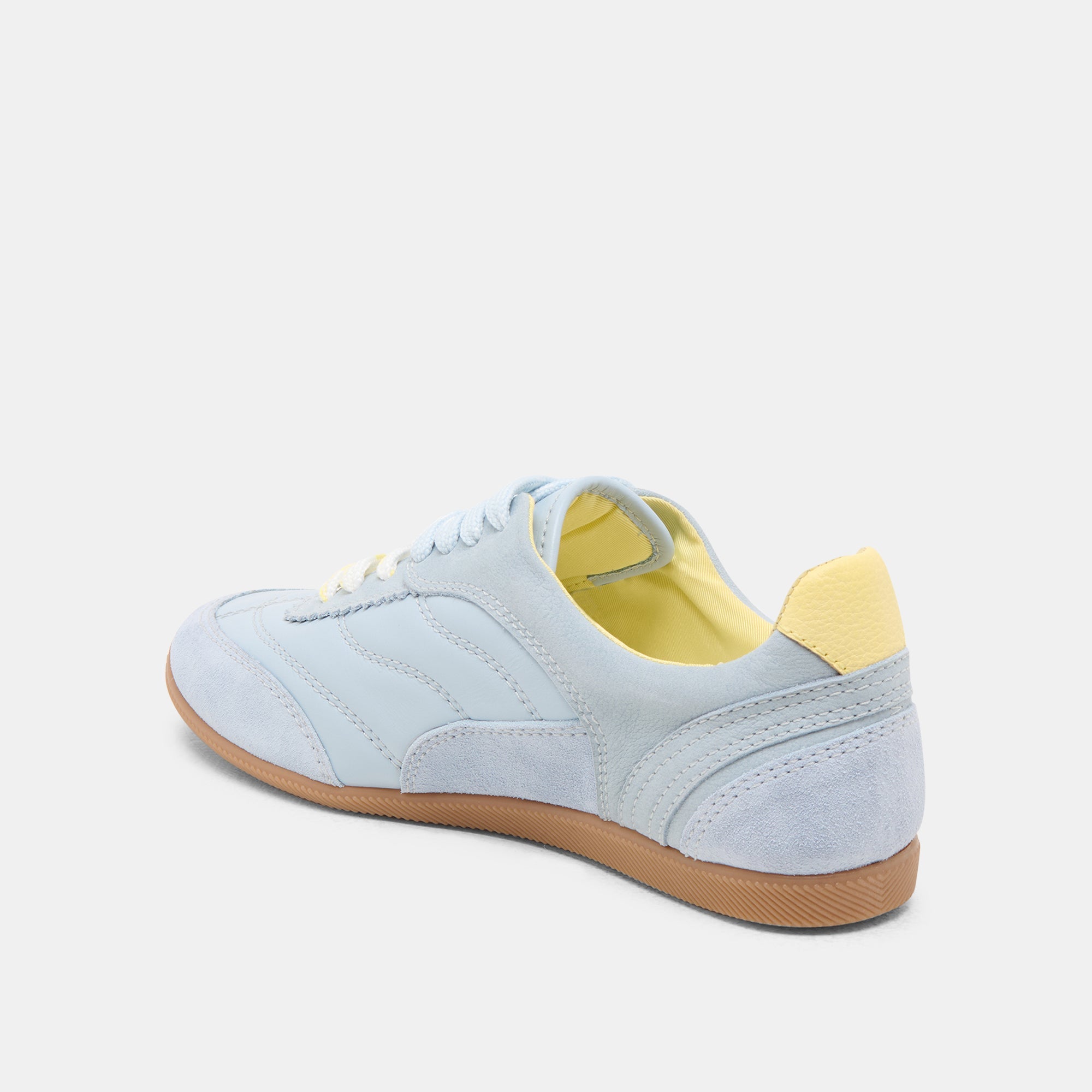 Laini Blue Multi Leather Sneakers | Women Dolce Vita