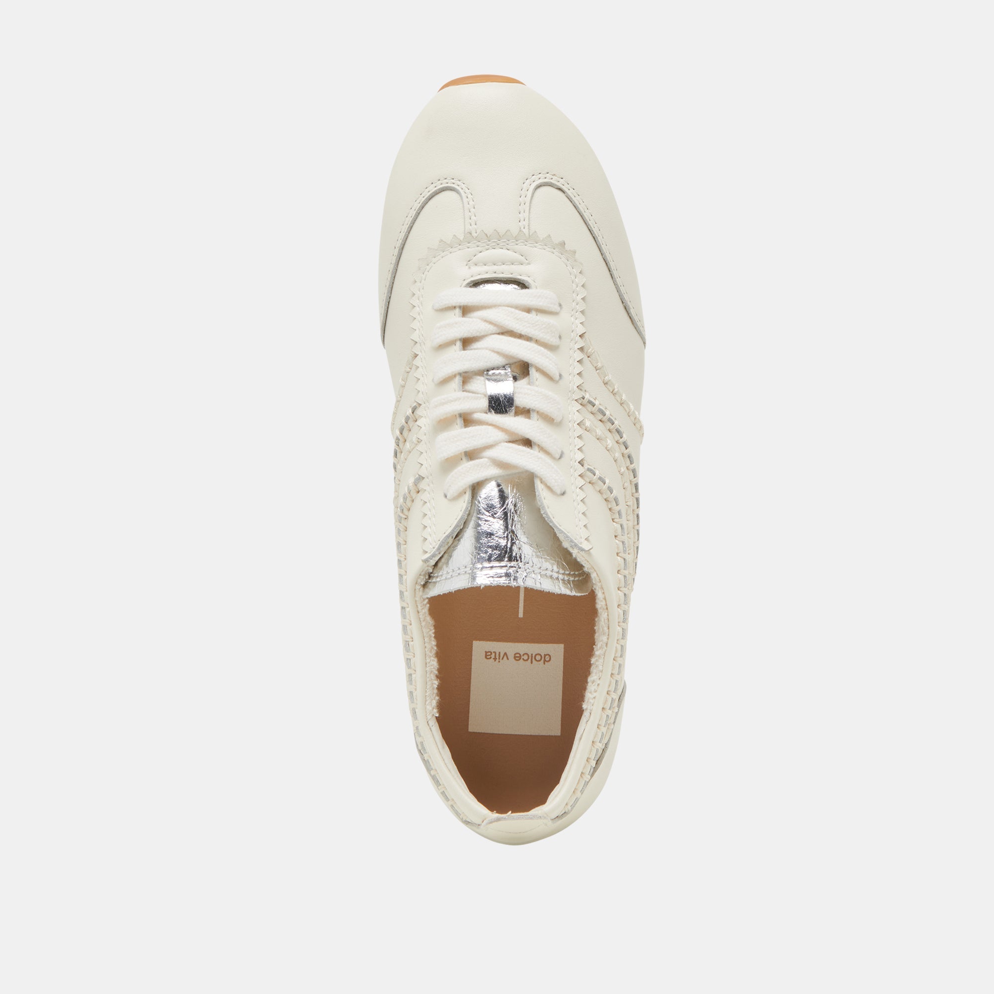 DELANY SNEAKERS OFF WHITE LEATHER | Dolce Vita Women
