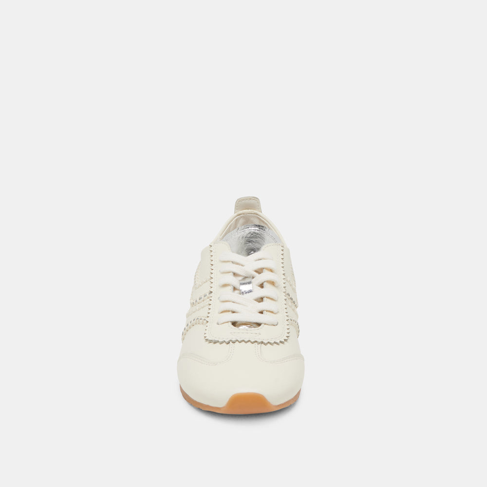 DELANY SNEAKERS OFF WHITE LEATHER | Dolce Vita Women