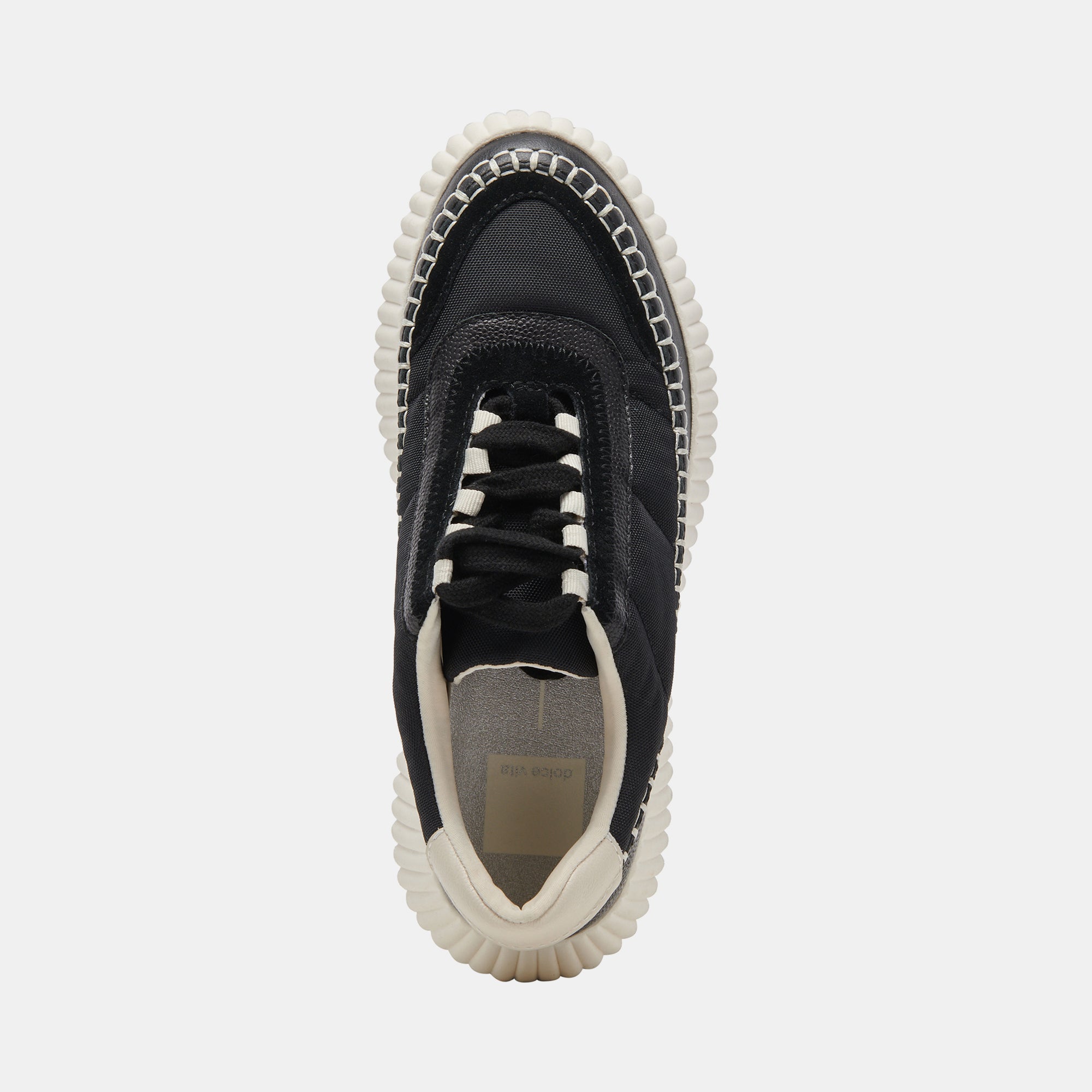 Dolen Black Nylon Sneakers | Dolce Vita Women