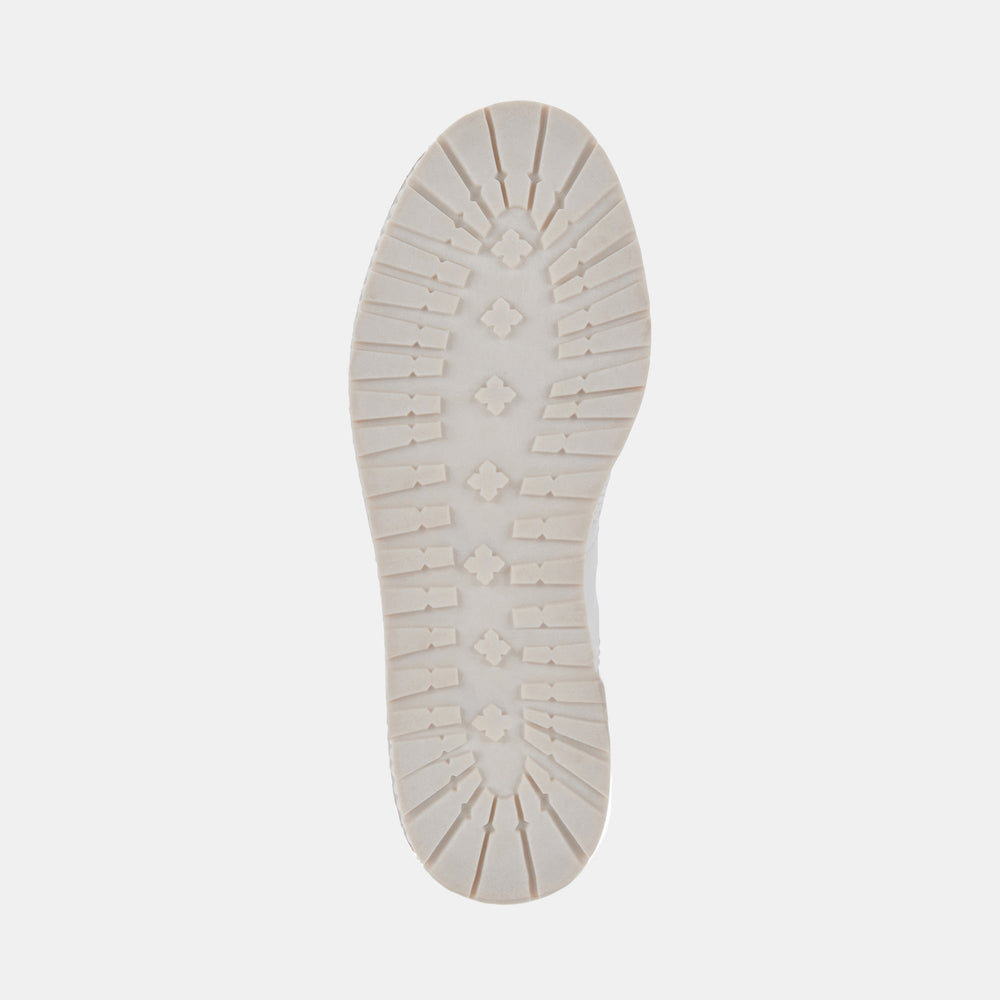 TIGER SNEAKERS WHITE LEATHER | Women Dolce Vita