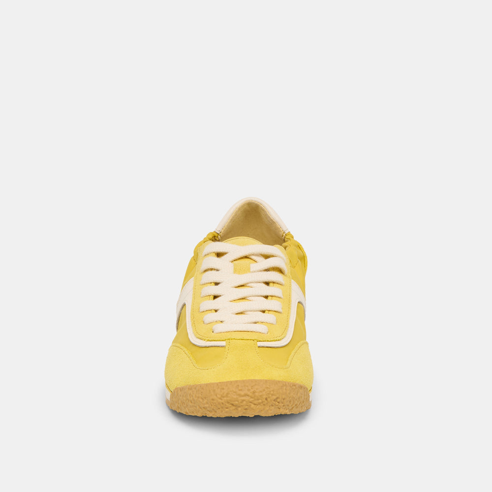 Sariya Yellow Nylon Sneakers | Dolce Vita Women