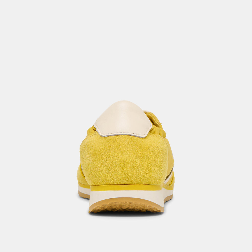 Sariya Yellow Nylon Sneakers | Dolce Vita Women