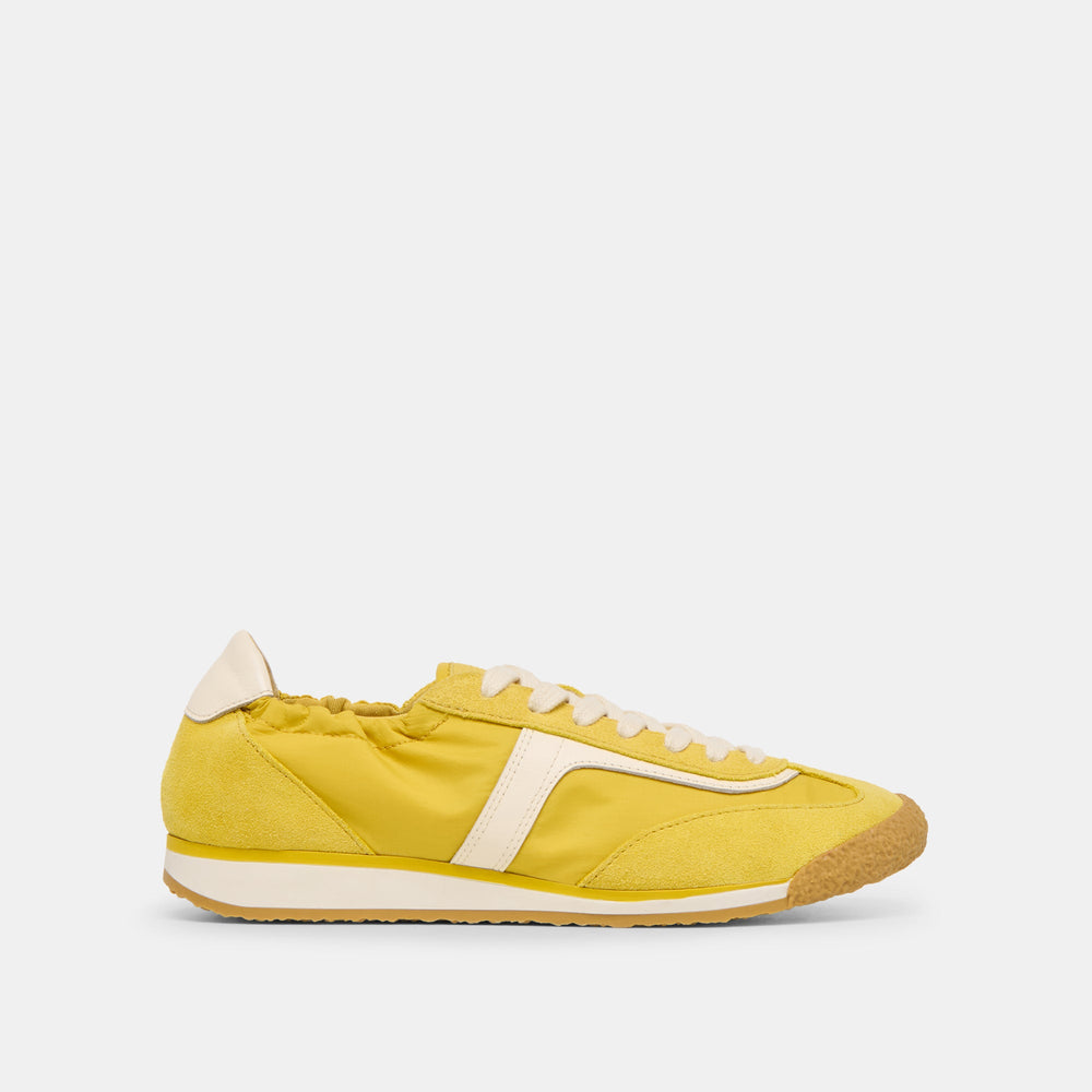 Sariya Yellow Nylon Sneakers | Dolce Vita Women
